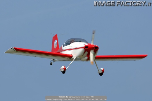 2006-06-10 Carpi Airshow 1548 Rans RV6